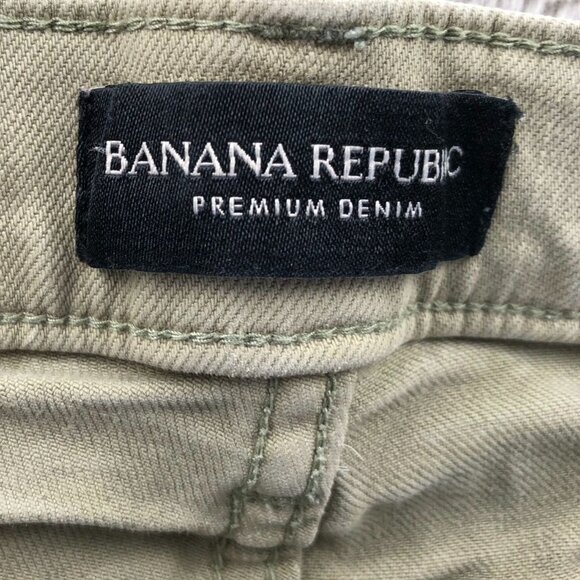 Banana Republic Women's Girlfriend Jeans 29 Premium Denim Stretch Straight Leg - Picture 3 of 16